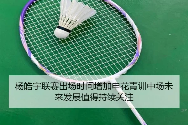 杨皓宇联赛出场时间增加申花青训中场未来发展值得持续关注